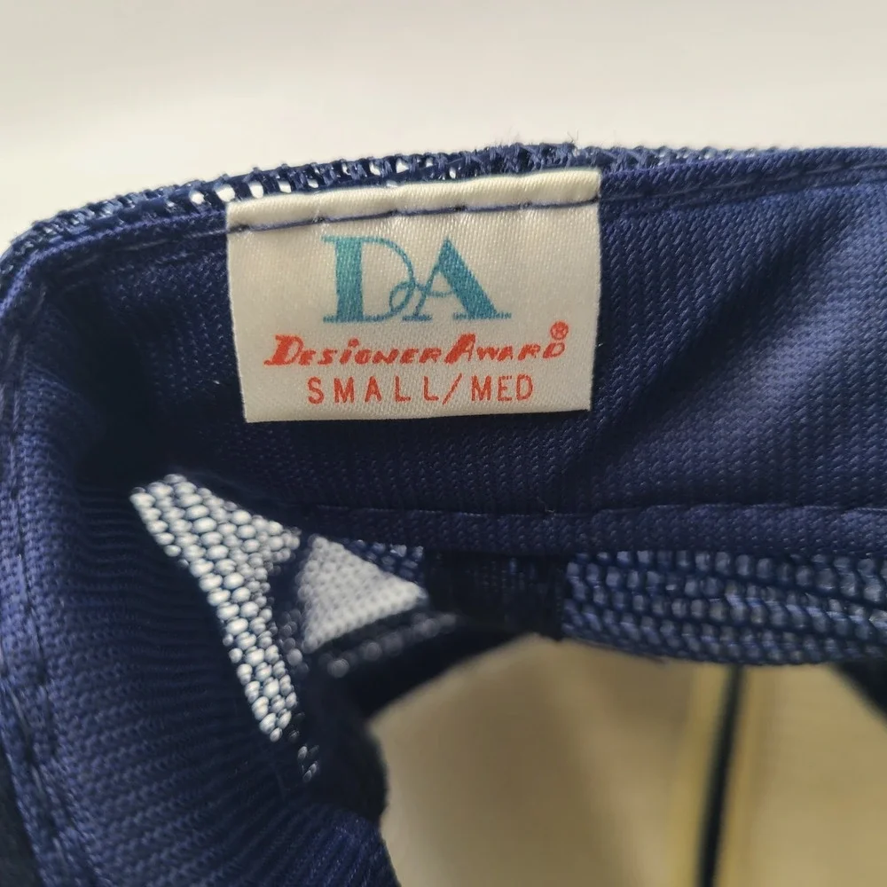 Vintage US Navy Hat Snapback S-M Trucker Mesh Blue Persuppdet‎ Jax Jacksonville